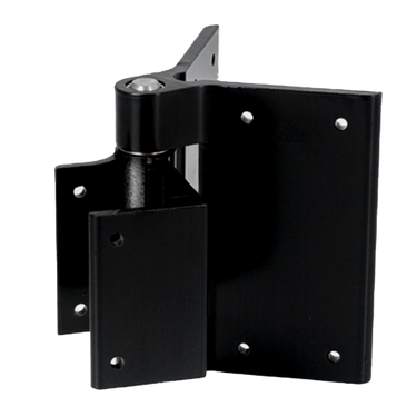 HEAVY DUTY - NON SELF-CLOSING HINGE - ALUM - BLACK